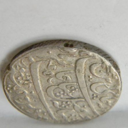 British INDIA-Bengal Presidency silver Rupee, year 70, counter-struck rim