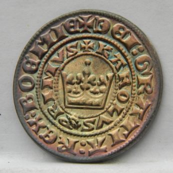 1310 1346 Bohemian PRAGER GROSCHEN 1994 Czech silver restrike