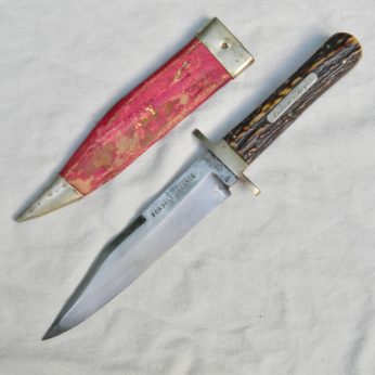 ALEXANDER SHEFFIELD FOR SELF DEFENCE Civil War era Bowie Knife