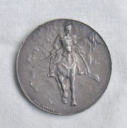 Germany Kronprinz Wilhelm Guraske 1915 Husaren silver medal