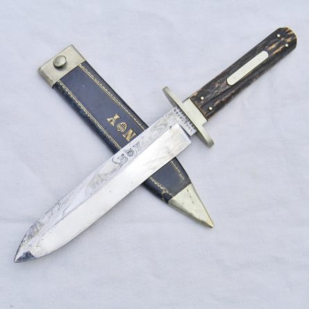 ALEXANDER SHEFFIELD Civil War Bowie knife