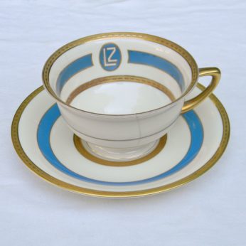 Graf Zeppelin LZ127 airship porcelain tableware