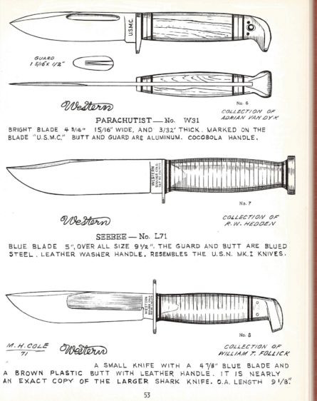 Western WW2 L71 knife