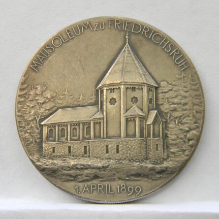 Germany Bismarck mausoleum 1899 silver medal