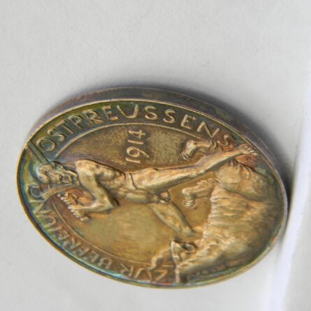 Germany WW1 1914 Hindenburg silver medal