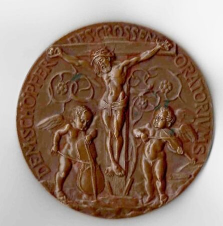 Karl Goetz 1911 Franz Liszt bronze medal