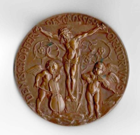 Karl Goetz 1911 Franz Liszt bronze medal