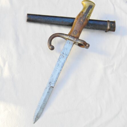 France WW1 M1874 Gras bayonet fighting dagger