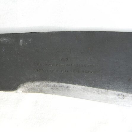 US WW2 era "Woodmans Pal" mod LC-14-B Survival Machete made by Victor Tool. Rare complete set with orig scabbard, manuals & honing stone - Image 11