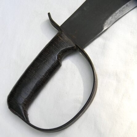US WW2 era "Woodmans Pal" mod LC-14-B Survival Machete made by Victor Tool. Rare complete set with orig scabbard, manuals & honing stone - Image 12