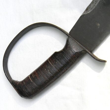 US WW2 era "Woodmans Pal" mod LC-14-B Survival Machete made by Victor Tool. Rare complete set with orig scabbard, manuals & honing stone - Image 14