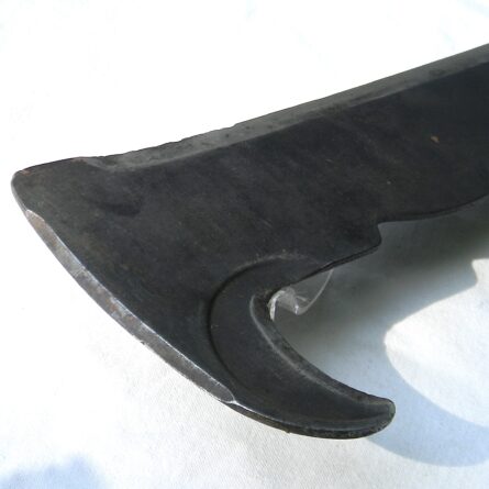 US WW2 era "Woodmans Pal" mod LC-14-B Survival Machete made by Victor Tool. Rare complete set with orig scabbard, manuals & honing stone - Image 15