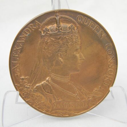 1902 Coronation medal Edward VII