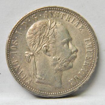 Austria 1878 silver Florin