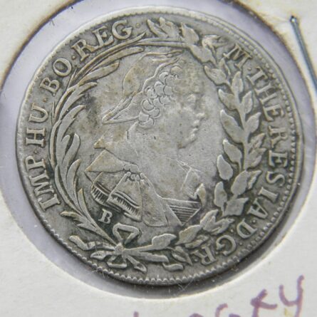 Austria 1774B silver 20 Krajczar