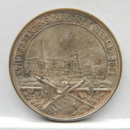 Germany Hesse-Darmstadt 1899 silver shooting medal