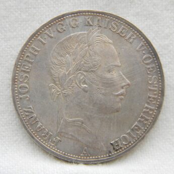 Austria 1857A silver Thaler