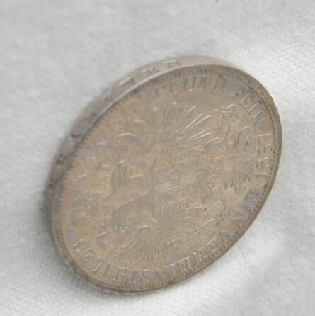 Austria 1857A silver Thaler