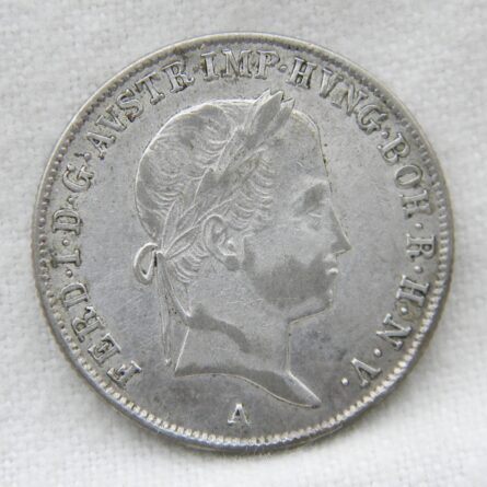 Austria 1841A silver 20 Kreuzer