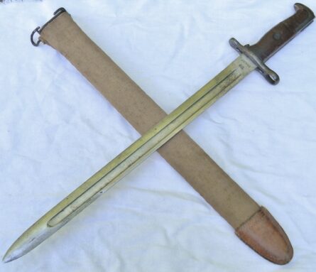 US RIA M1905 1912 bayonet M10 scabbard