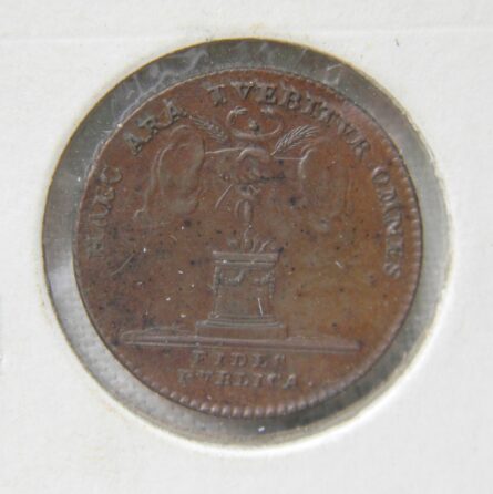 Austrian Netherlands 1792 Inauguration token