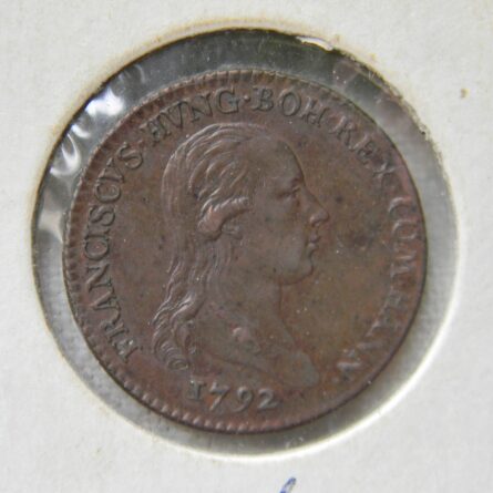 Austrian Netherlands 1792 Inauguration token