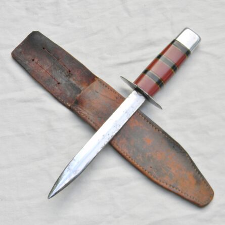 American WW2 theater-made fighting knife