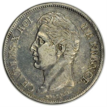 France 1829A silver 5 Francs