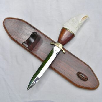 Gerber carved ivory handle Mark II dagger