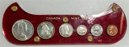 Canada 1959 silver mint set