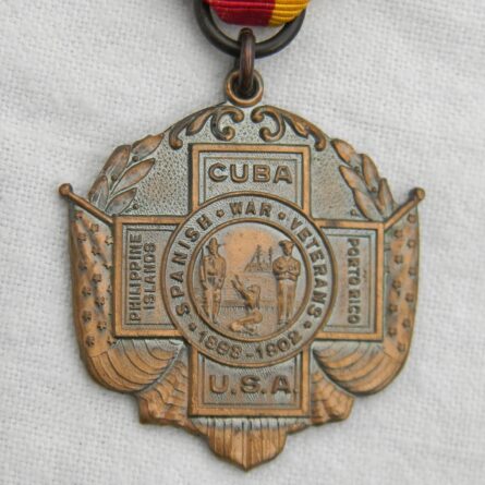Spanish-American War Veterans 1921 Delegate badge