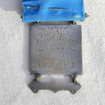 Creedmoor 1880 Rifle Match silver award