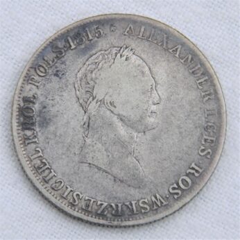 Poland 1829 silver 5 Zlotych