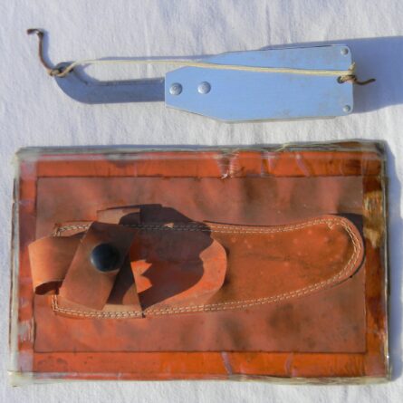 Korean War era life raft rescue knife