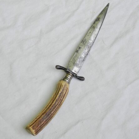 Germany WW1 Campfmesser fighting knife stag