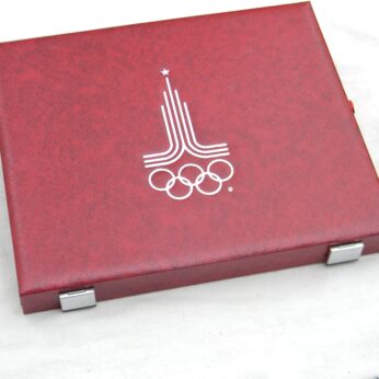 USSR silver 1980 Moscow Olympics 28-coin set