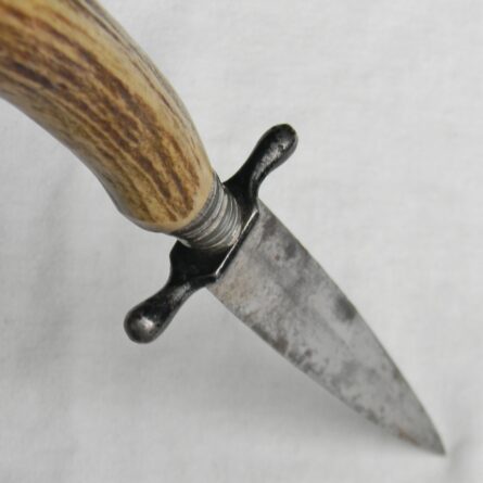 Germany WW1 Campfmesser fighting knife stag handle