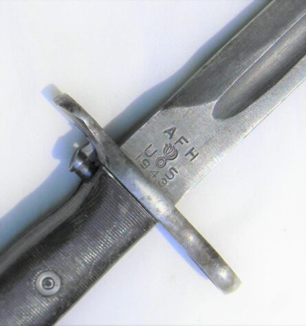 WW2 AFH 1943 M1905 bayonet