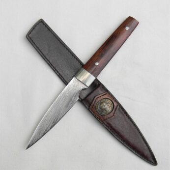 John Leitch custom boot knife