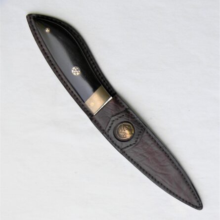 John Leitch custom boot knife