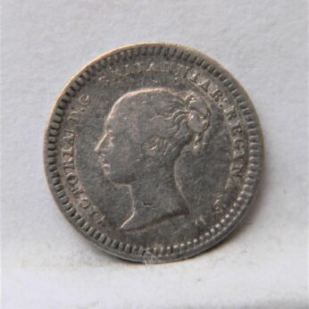 British CEYLON JAMAICA 1843 silver 1.5 Pence