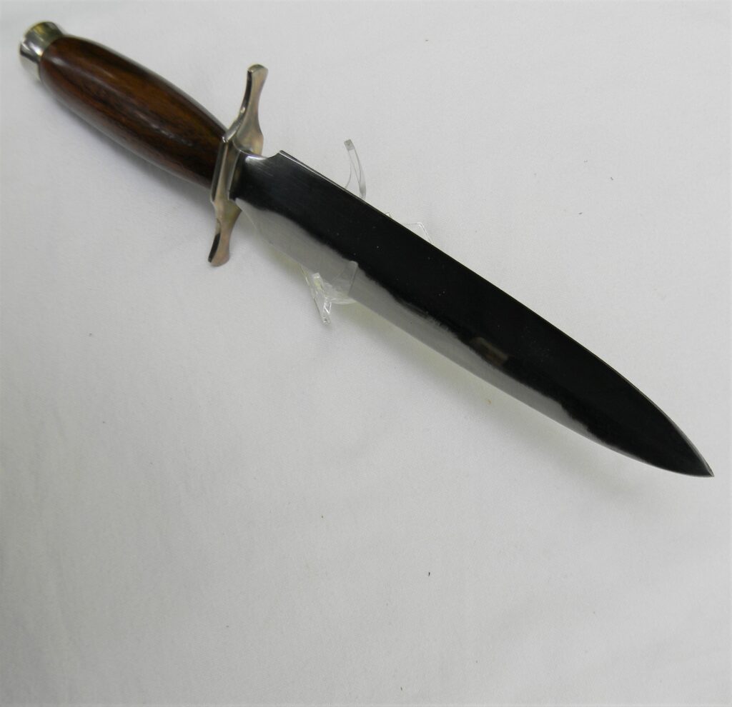 Vietnam War era fighting dagger -private purchase type, original sheath