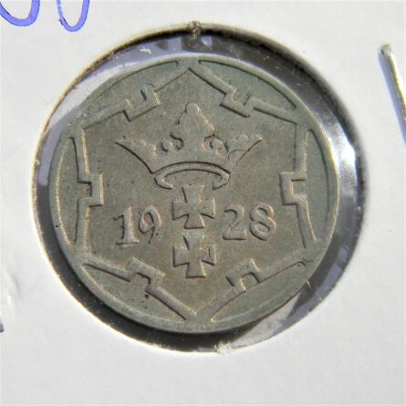 POLAND DANZIG 1928 5 Pfennig