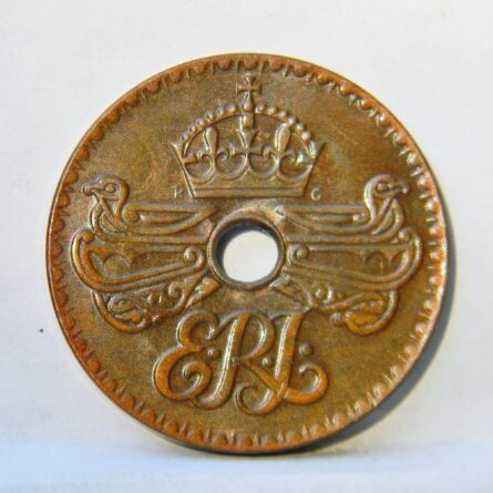 British New Guinea 1936 bronze Penny