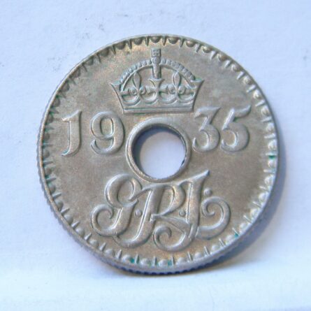 British New Guinea 1935 Sixpence