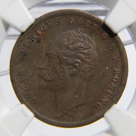 Sweden 1857 bronze Ore