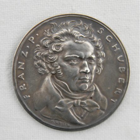 Germany Karl Goetz 1928 Franz Schubert silver medal