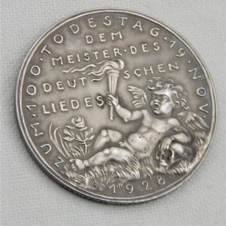 Germany Karl Goetz 1928 Franz Schubert silver medal