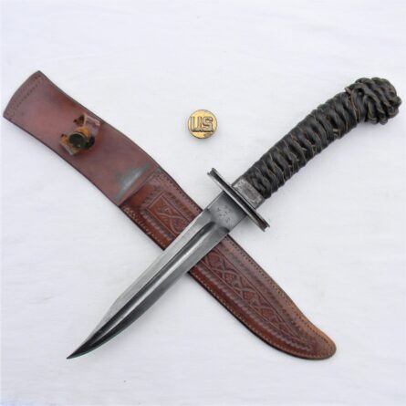 WW2 San Antonio Iron Works fighting knife