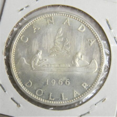 Canada 1966 silver Dollar